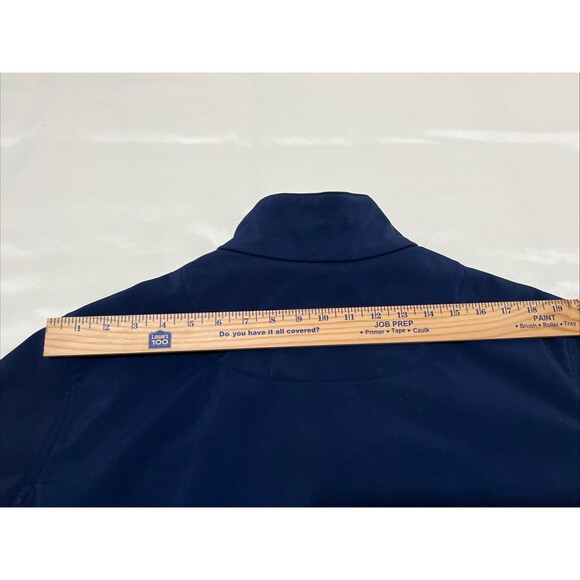 Seattle Seahawks Full Zip Jacket NFL Navy Drawstring Pockets Mens XL Blokecore - Picture 12 of 16